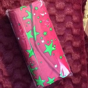 New, medium pink & green Authentic African print